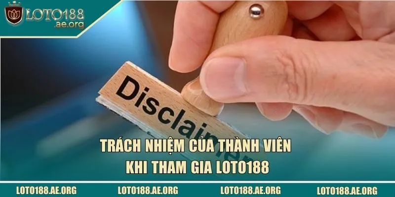 Trách nhiệm của người chơi khi truy cập LOTO188