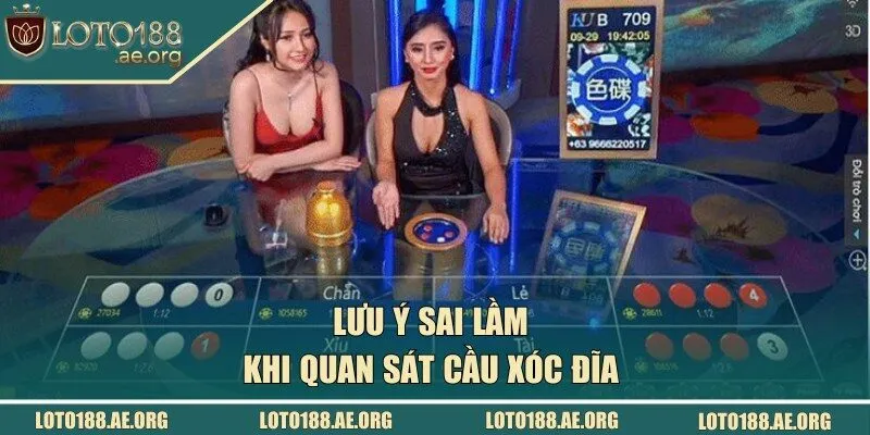 Lưu ý tránh sai lầm khi quan sát cầu xóc đĩa 