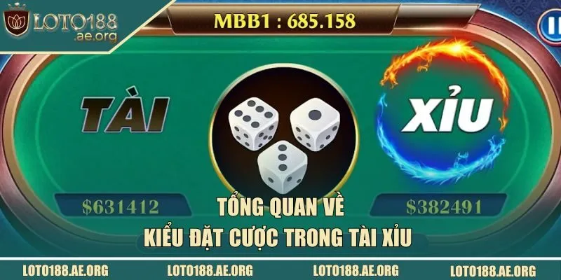 Tổng quan về kiểu đặt cược trong tài xỉu 